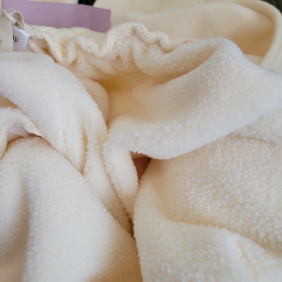 Nap Oversized Cream Jogger Sweatpants - 100% Cotton - Picture 7 of 7